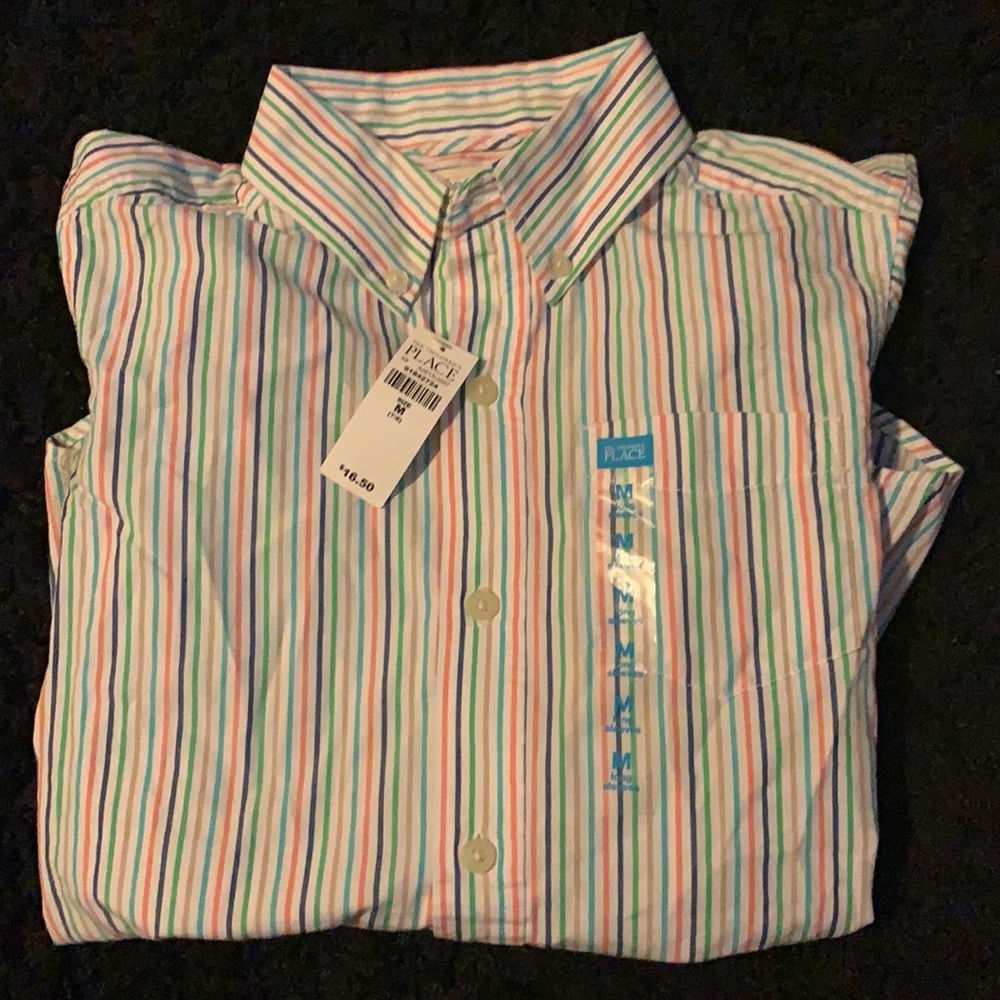 Boys NWT Children’s Place LS shirt s M